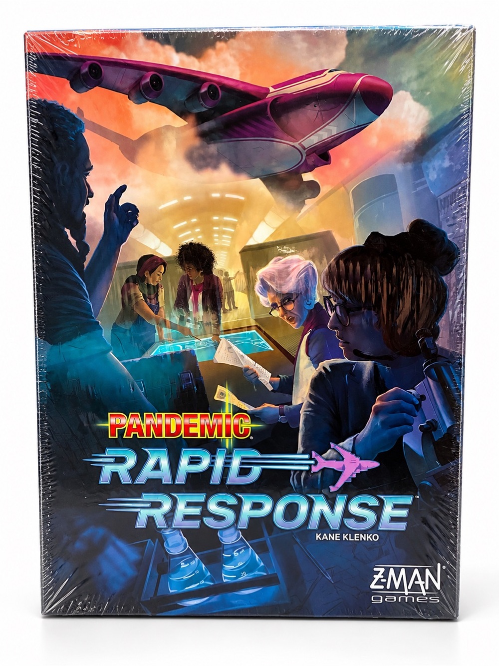 Pandemic Rapid Response Z-Man Games Cooperative Board Game New Sealed